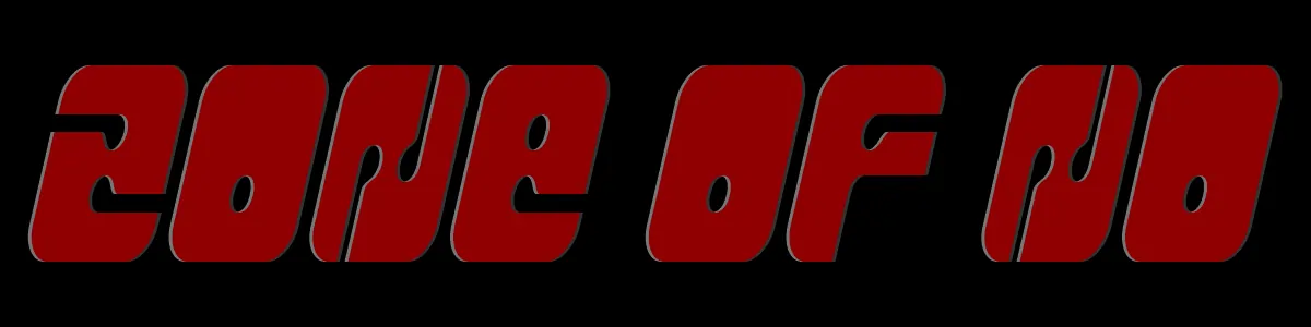 Logo for the ZoneofNo, Simmons Bayou Web Design, Fl